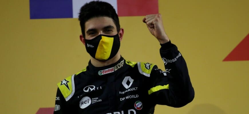 Abiteboul espera Ocon mais forte na temporada de 2021