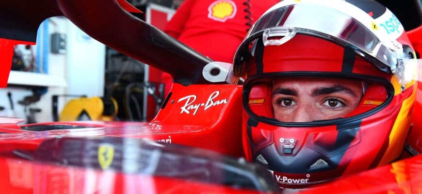 Carlos Sainz - testes da Ferrari em Fiorano