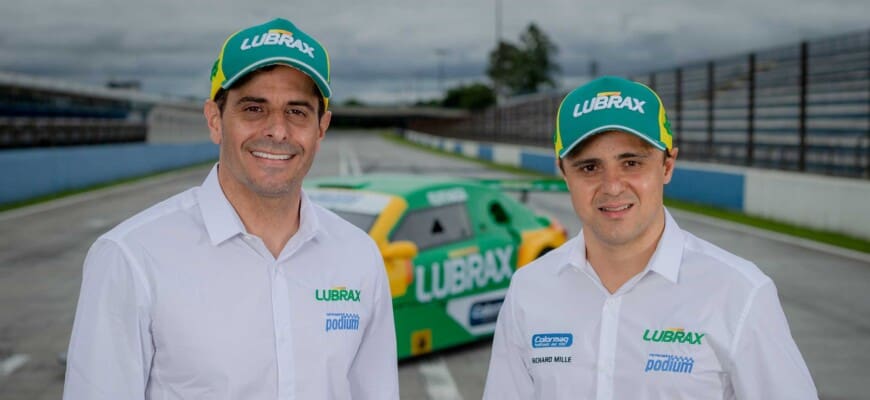 Julio Campos e Felipe Massa - Stock Car