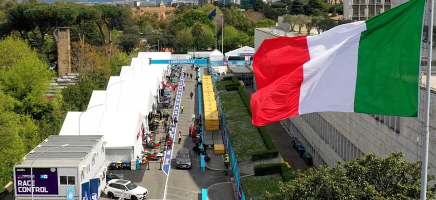 EPrix de Roma terá um novo traçado para a sétima temporada da Fórmula E