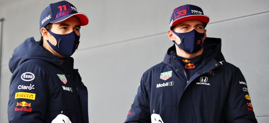 Perez e Verstappen - Red Bull