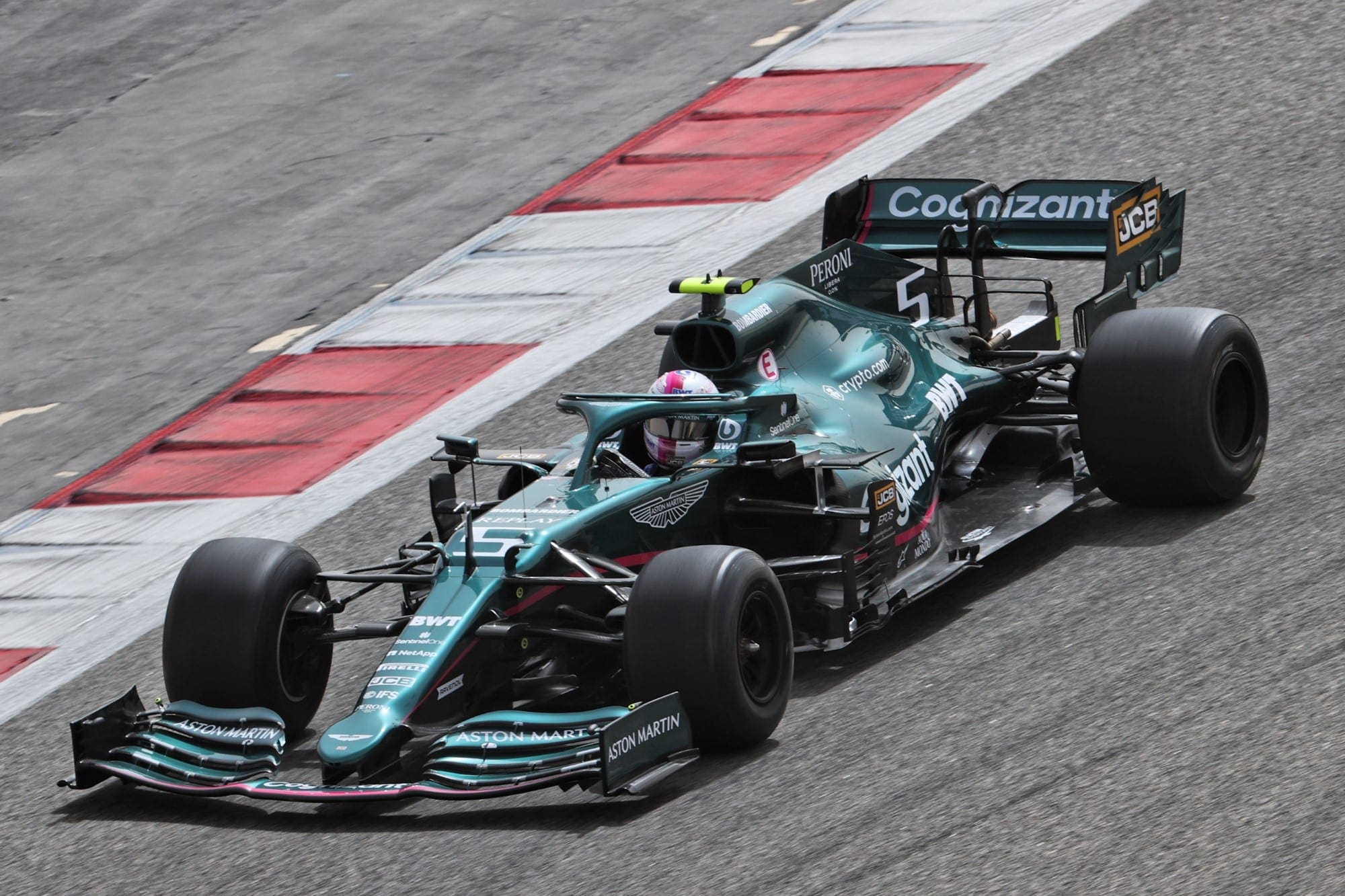 Sebastian Vettel (Aston Martin F1) Bahrein F1 2021