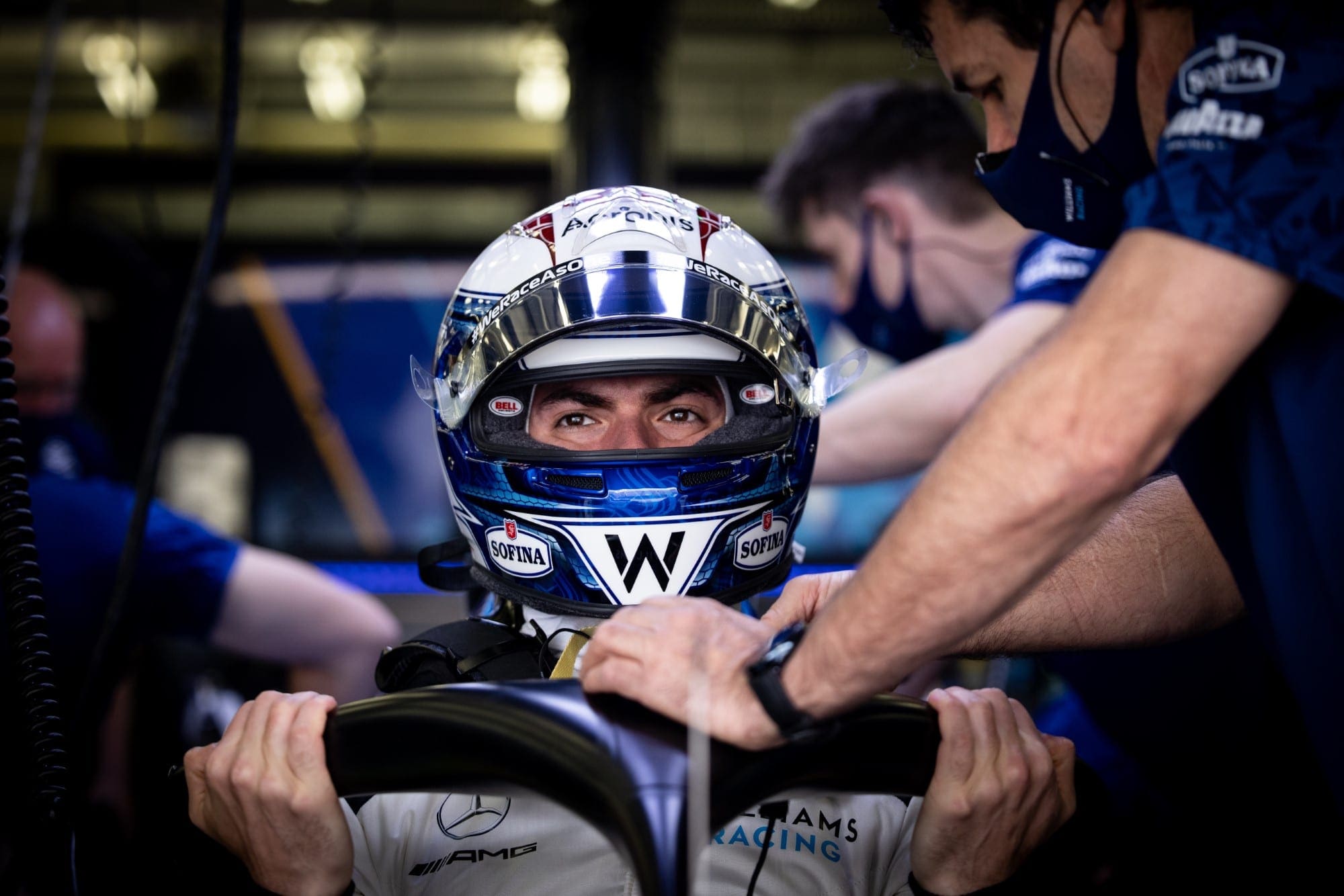 Nicholas Latifi (Williams) Bahrein F1 2021