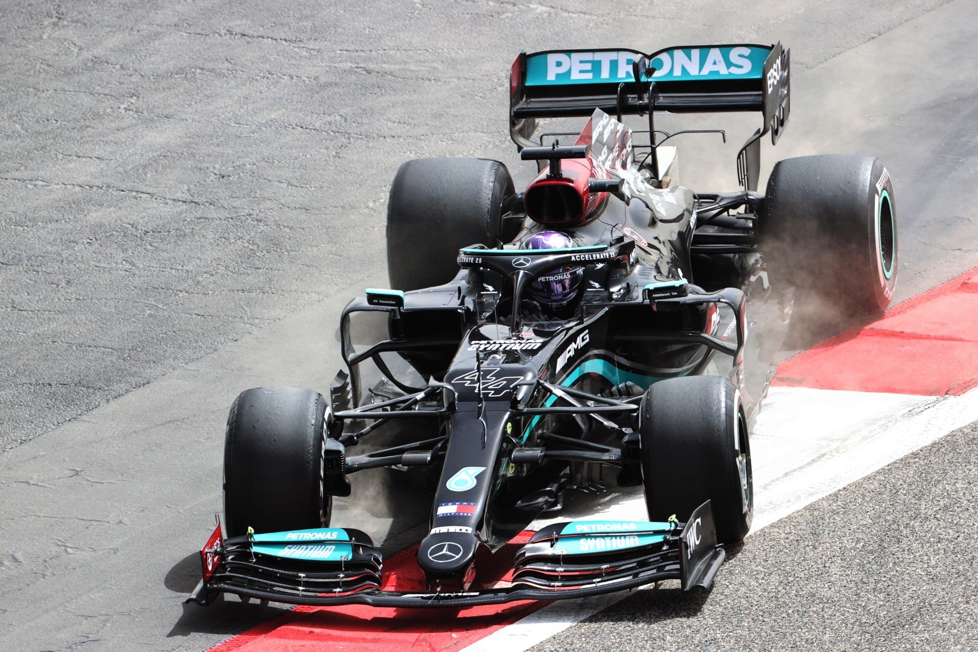 Lewis Hamilton (Mercedes) Bahrein F1 2021