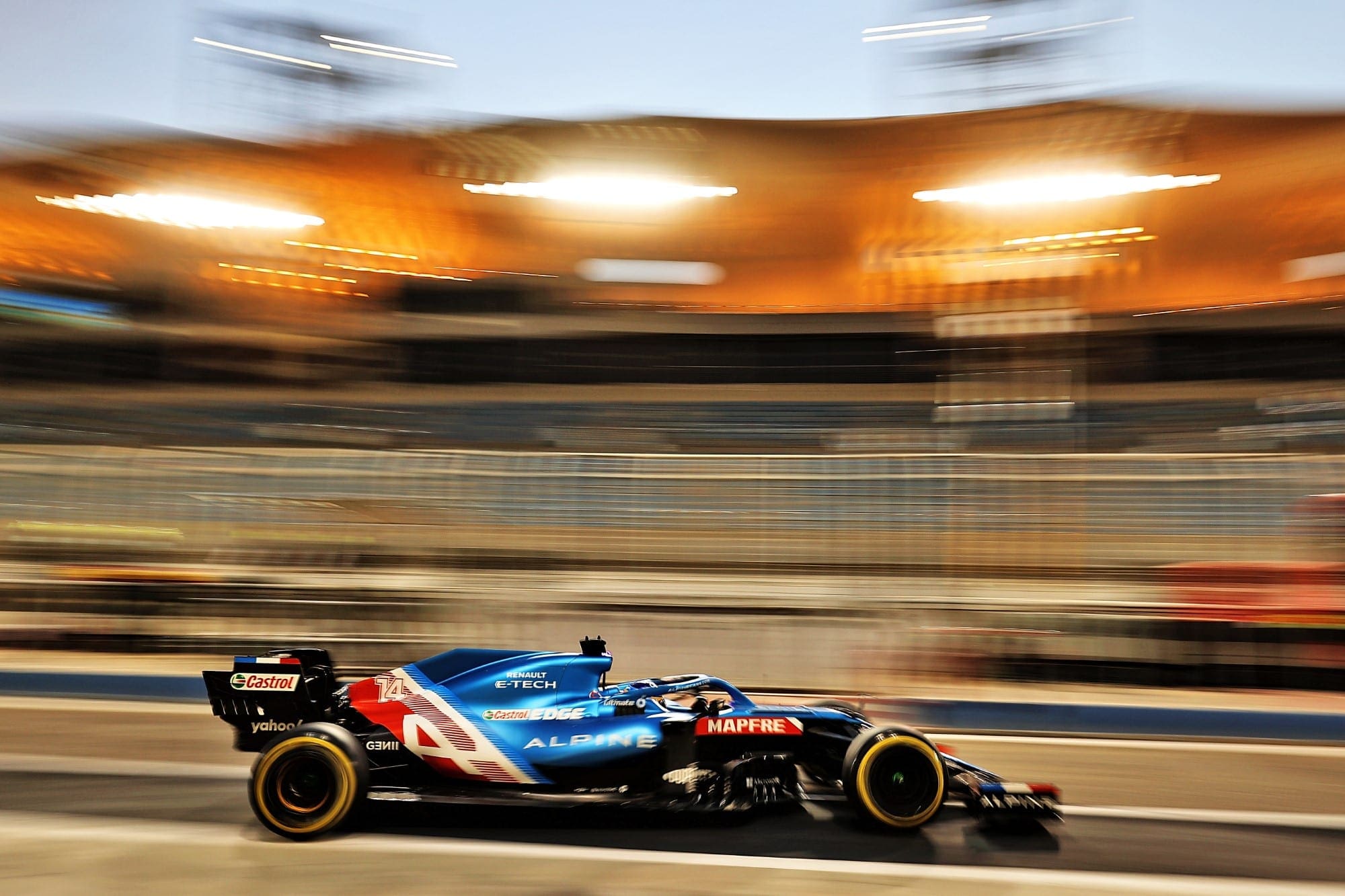 Fernando Alonso (Alpine) F1 2021 Bahrein