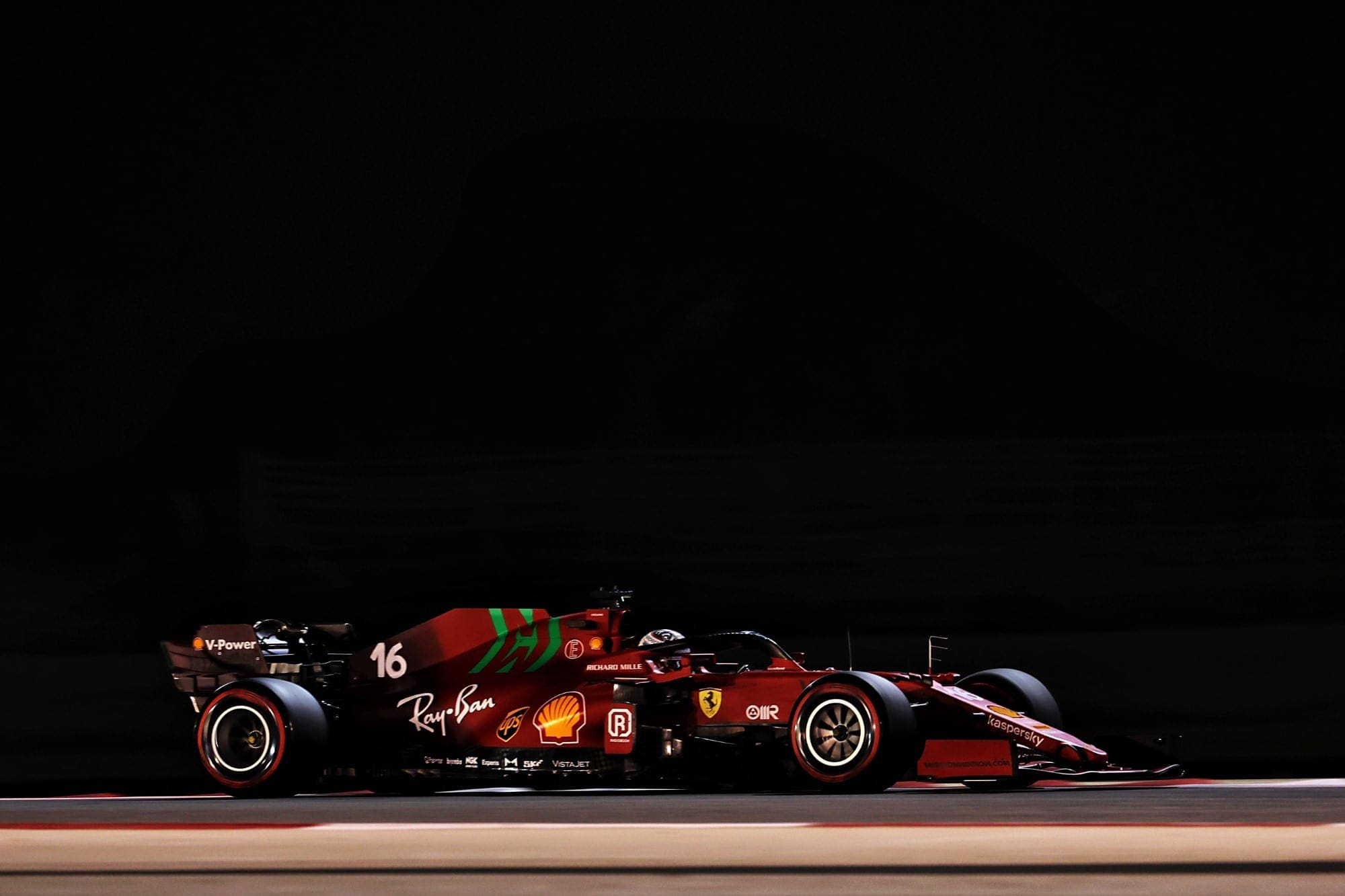 Charles Leclerc (Ferrari) F1 2021 Bahrein