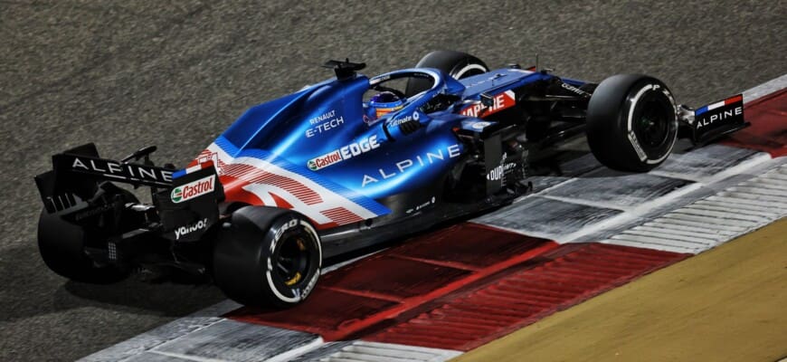 Fernando Alonso (Alpine) F1 2021 Bahrein