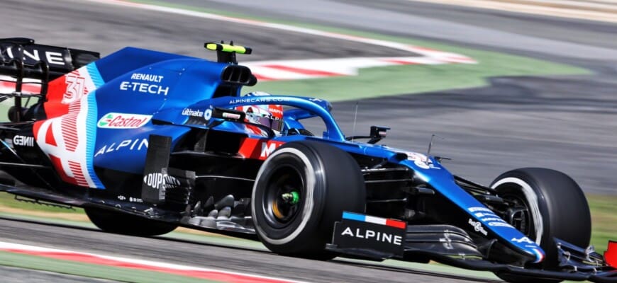 Esteban Ocon (Alpine) F1 2021 Bahrein