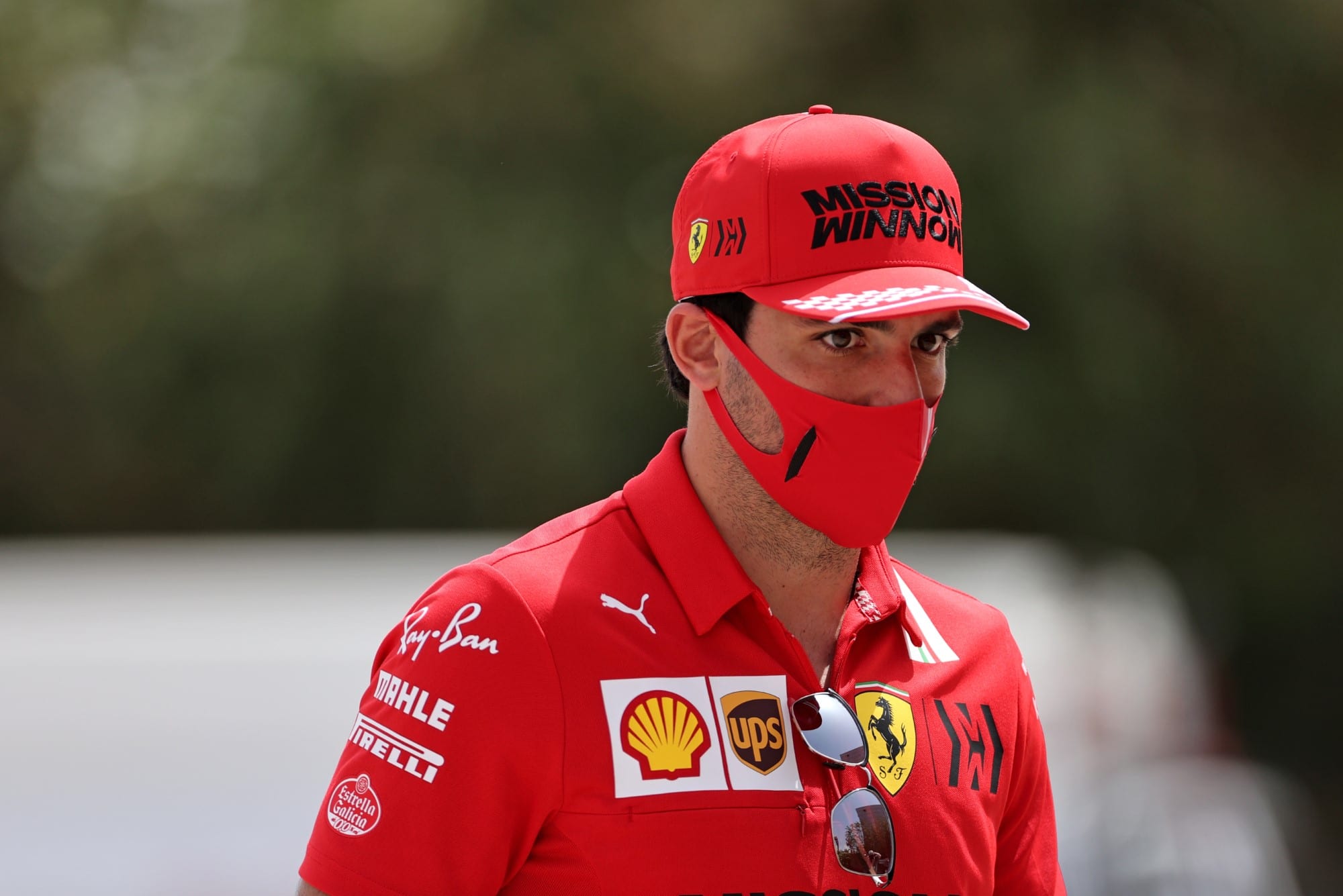 Carlos Sainz (Ferrari) Grande Prêmio do Bahrein F1 2021