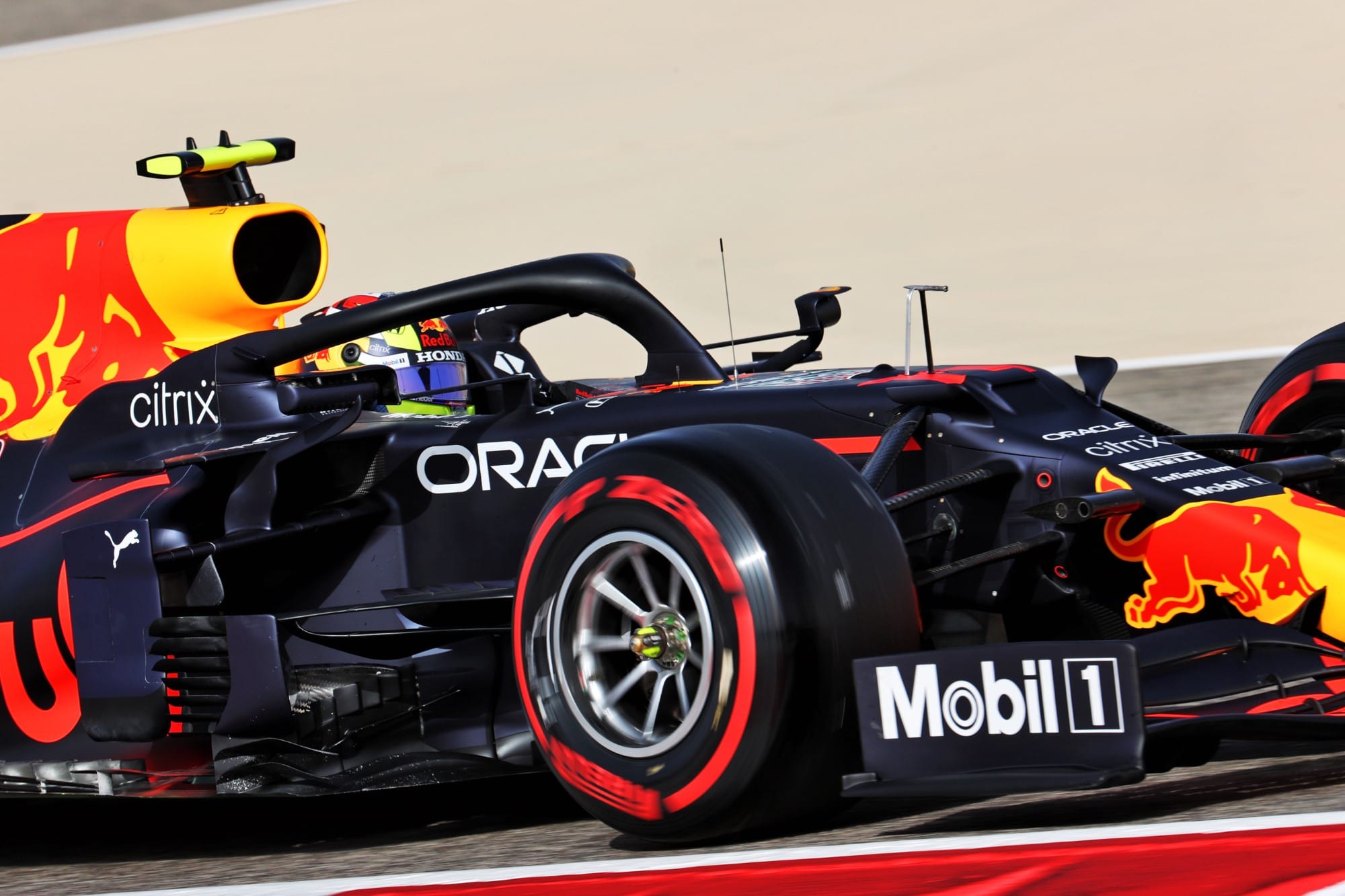 Sergio Perez (Red Bull) Grande Prêmio do Bahrein F1 2021