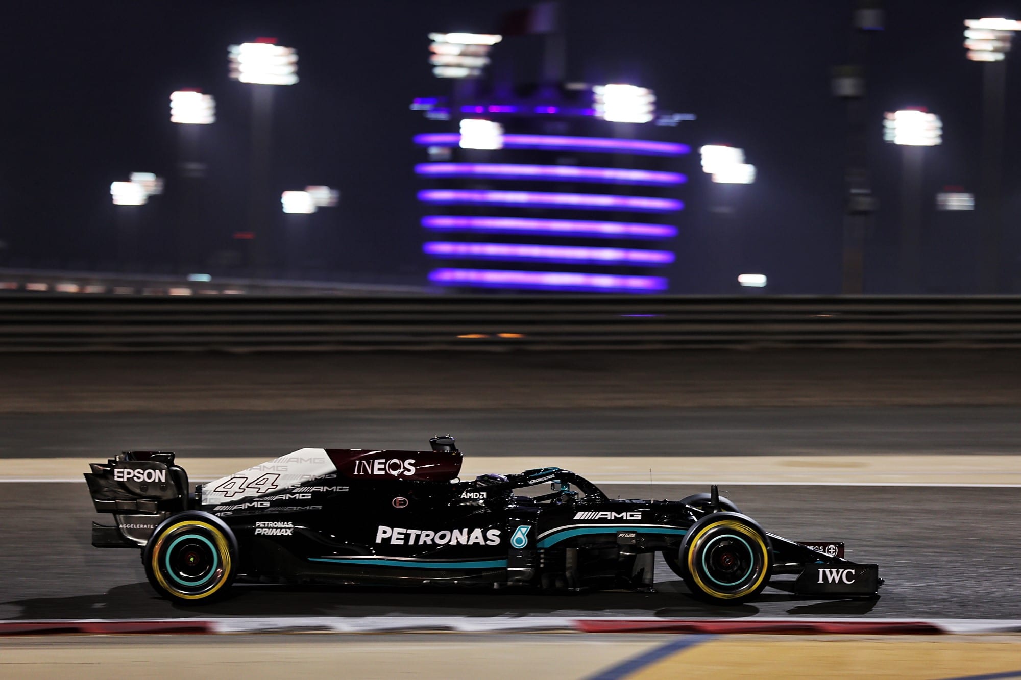 Lewis Hamilton (Mercedes) GP do Bahrein de F1 2021