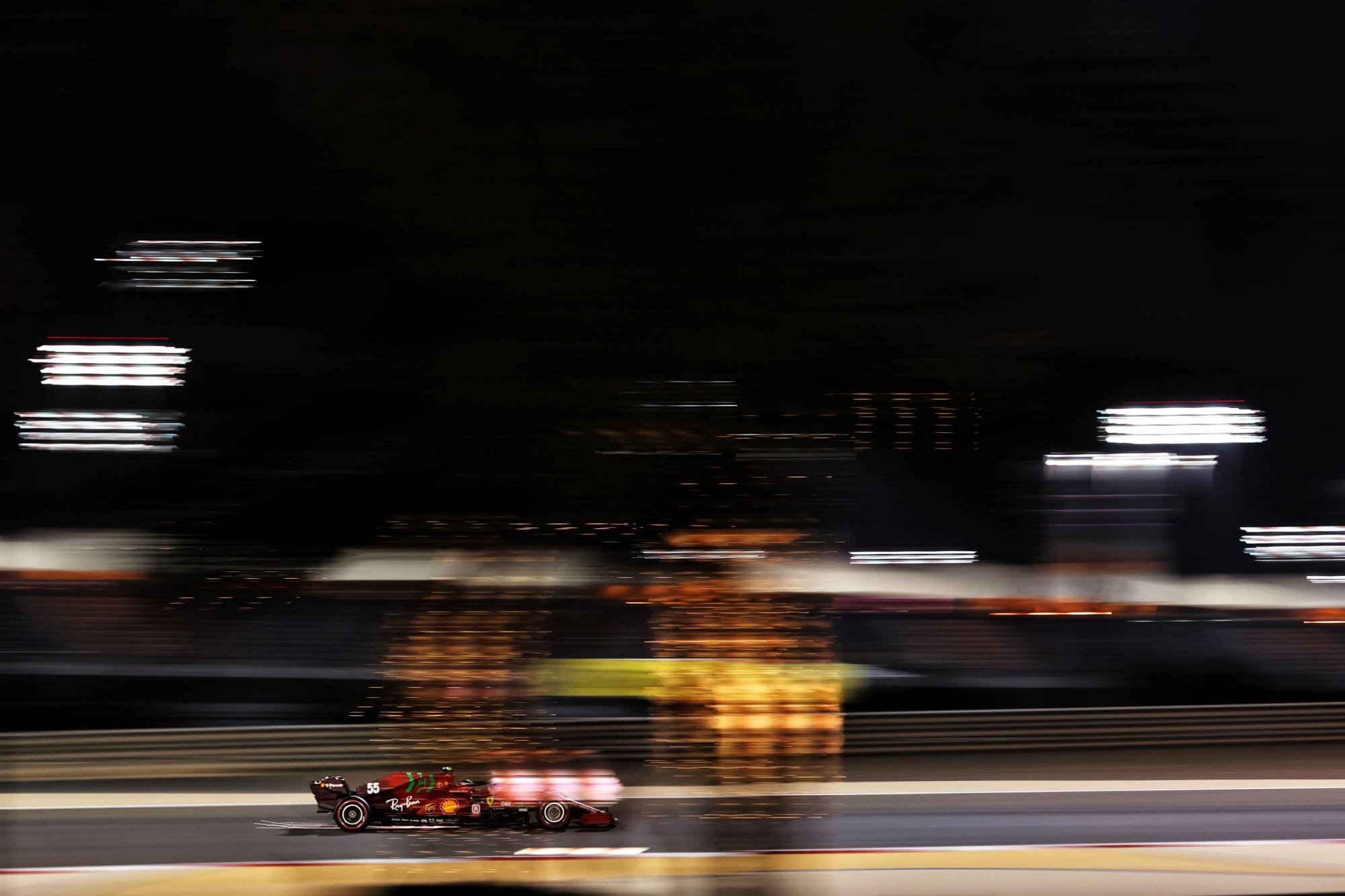 Carlos Sainz (Ferrari) GP do Bahrein de F1 2021