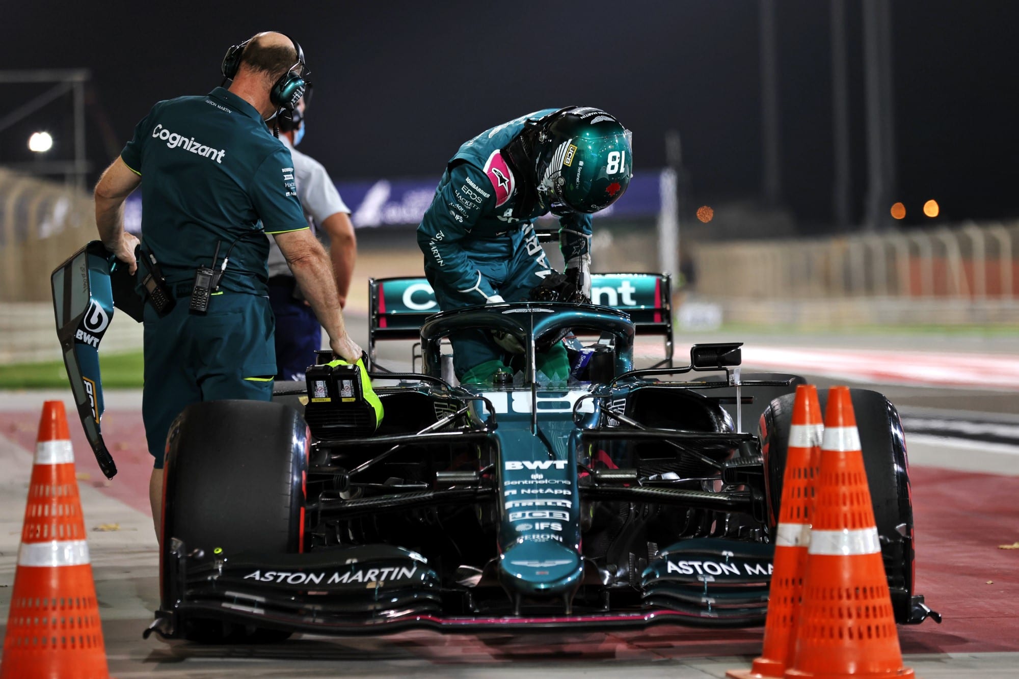 Lance Stroll (Aston Martin) GP do Bahrein de F1 2021