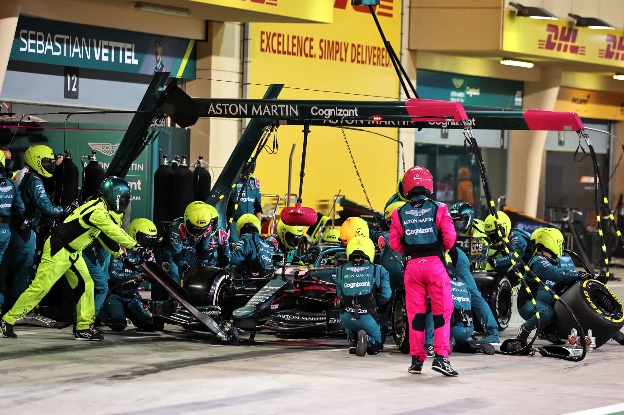 Lance Stroll (Aston Martin) GP do Bahrein F1 2021