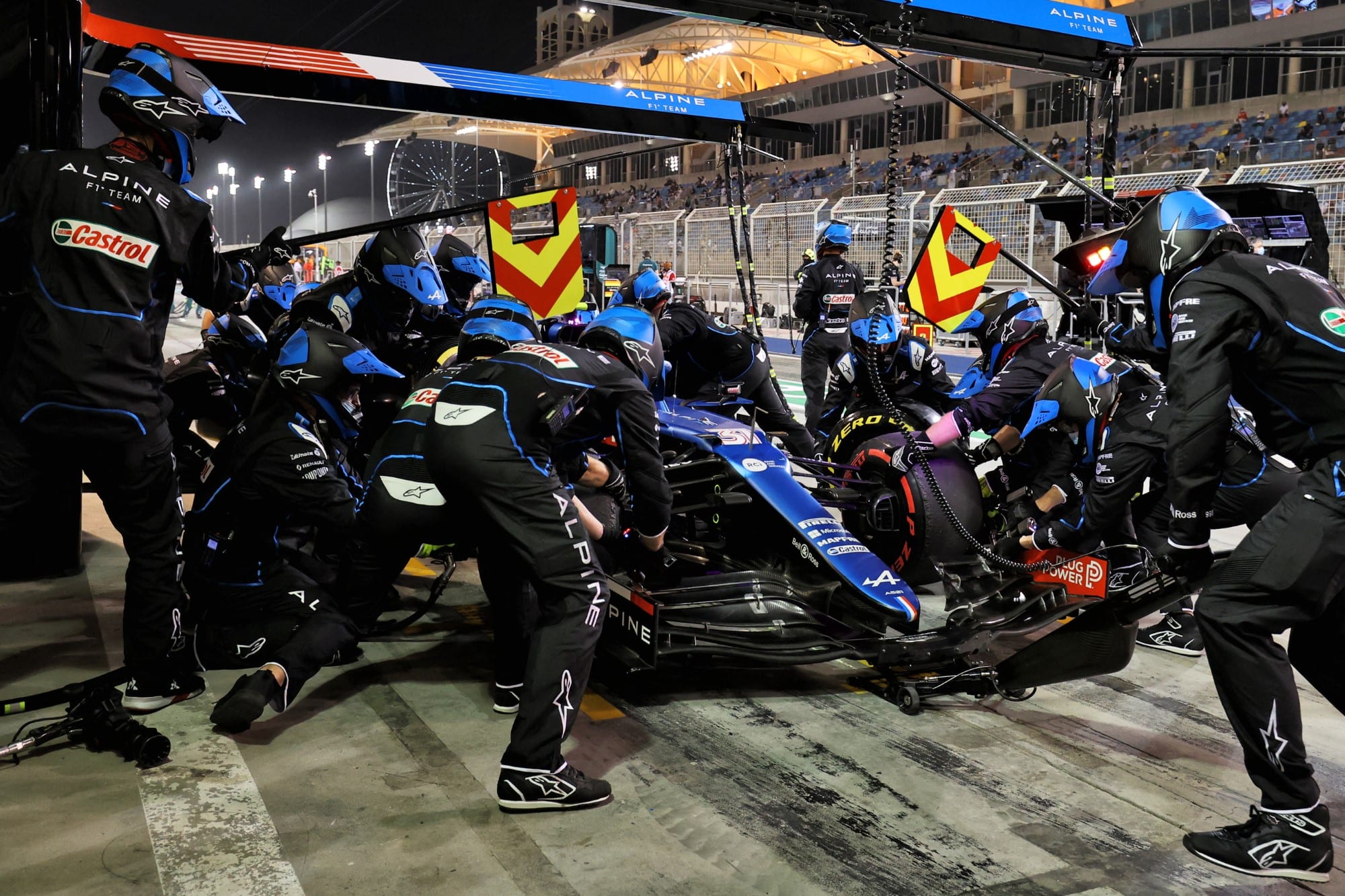 Esteban Ocon (Alpine F1) GP do Bahrein F1 2021