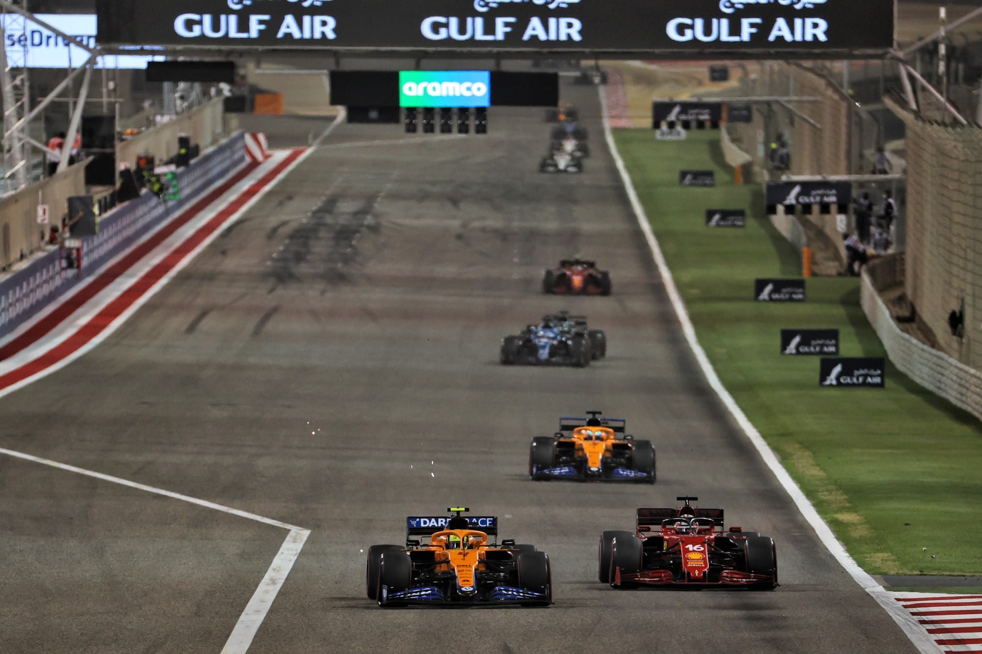 Charles Leclerc (Ferrari) GP do Bahrein F1 2021