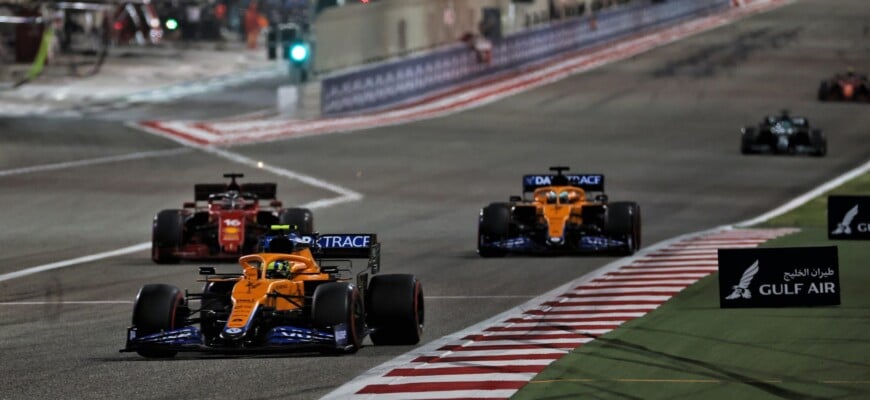 Lando Norris (McLaren) GP do Bahrein F1 2021