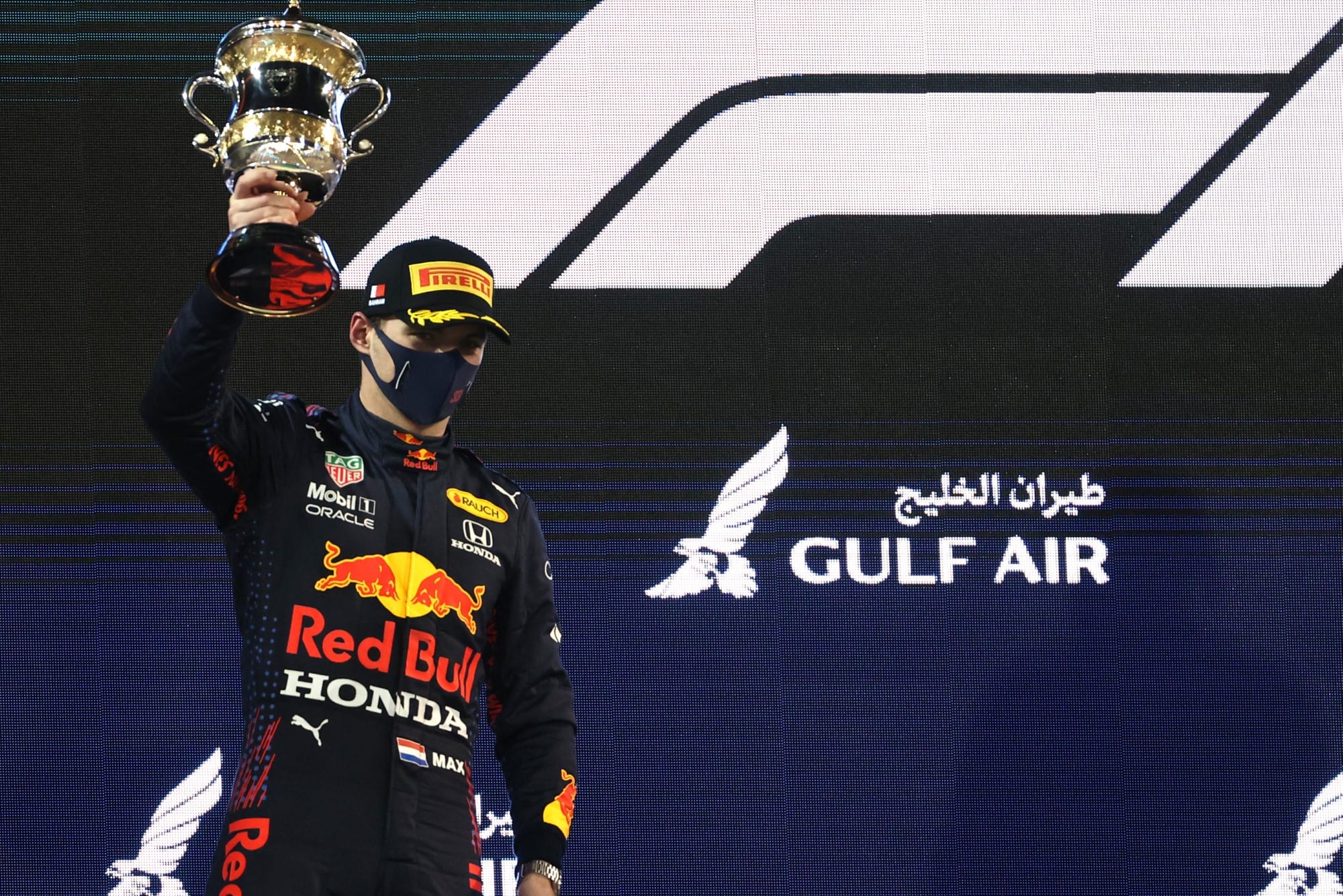 Max Verstappen (Red Bull) Pódio - GP do Bahrein F1 2021