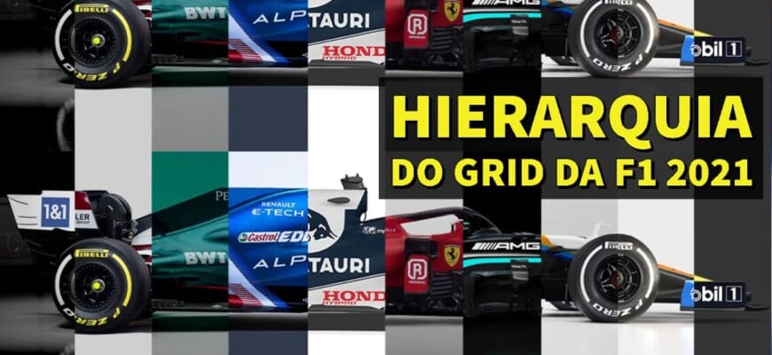 Em Dia: Hierarquia do grid da F1 2021