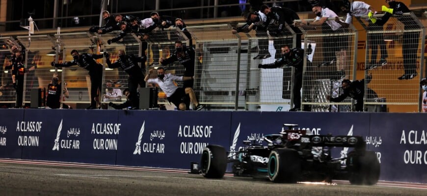 Lewis Hamilton (Mercedes) GP do Bahrein F1 2021