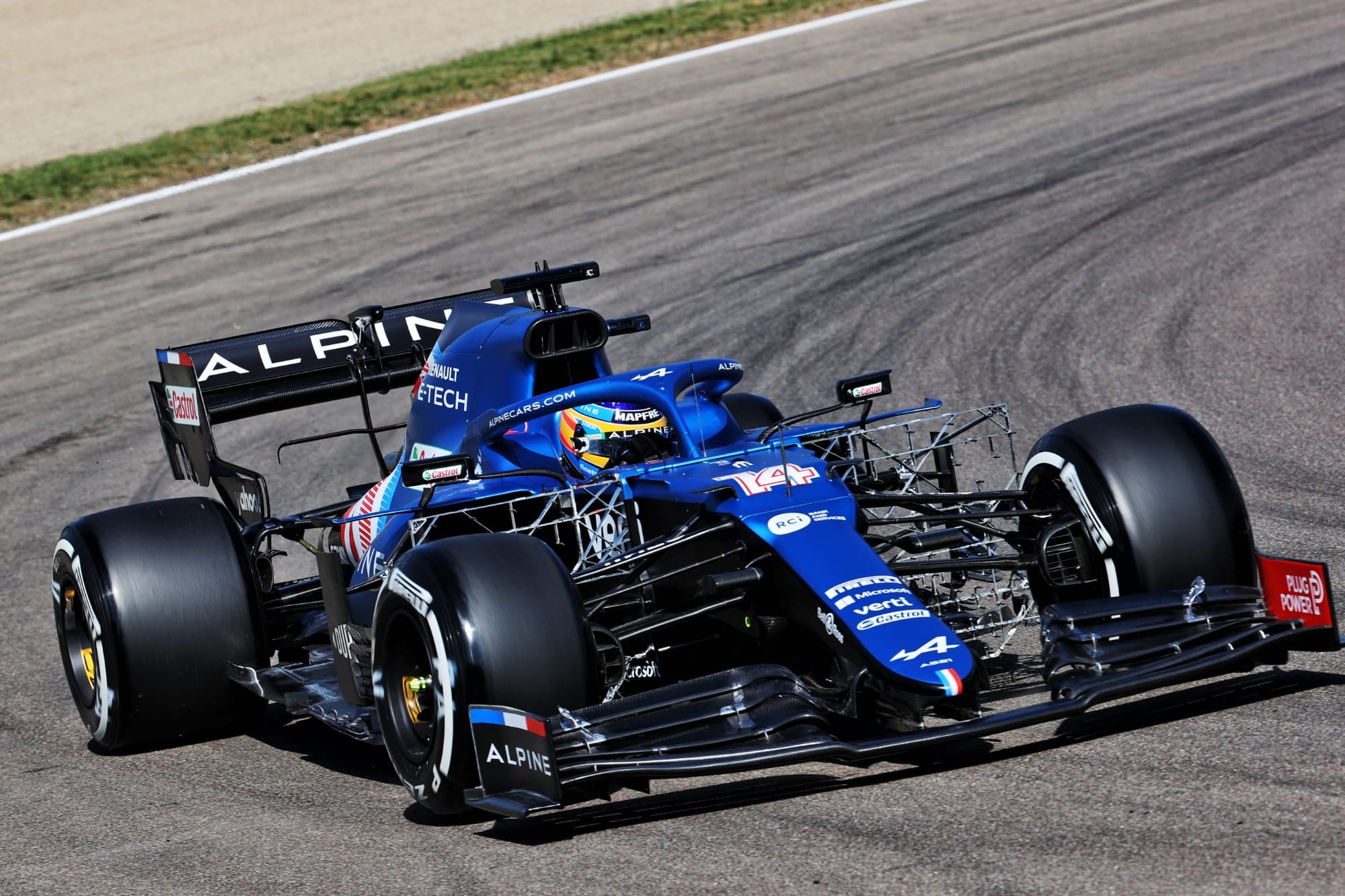 Fernando Alonso (Alpine) GP da Emília-Romanha F1 2021