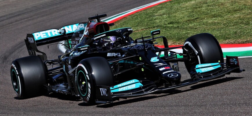 Lewis Hamilton (Mercedes) GP da Emília-Romanha F1 2021