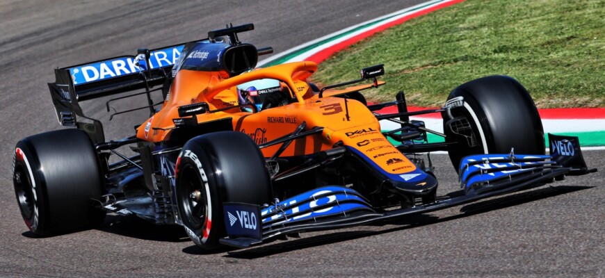 Daniel Ricciardo (McLaren) GP da Emília-Romanha F1 2021