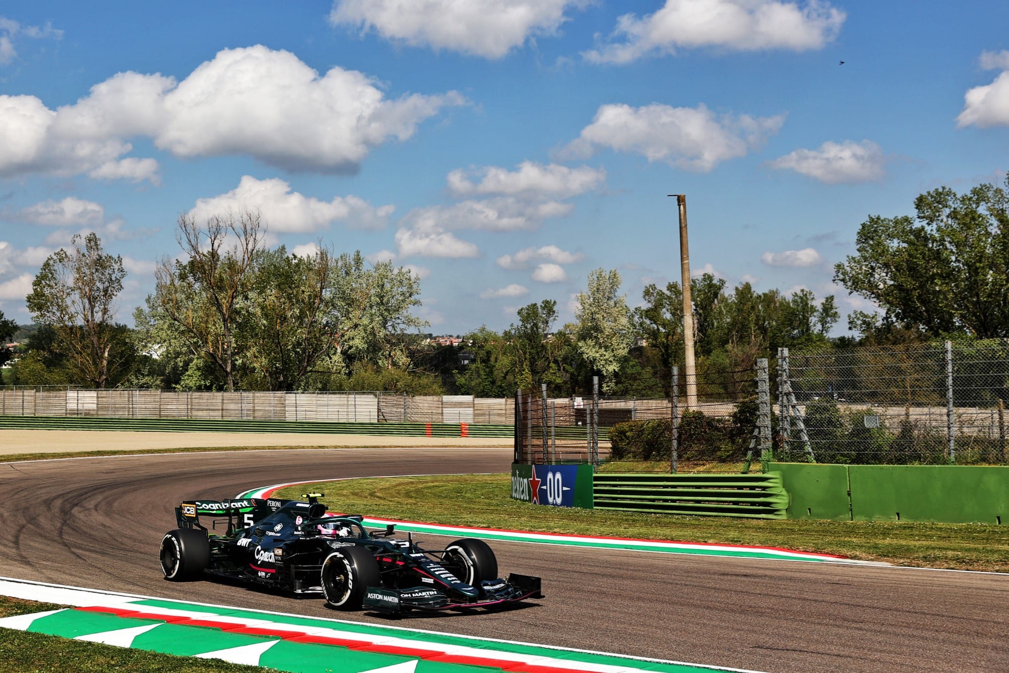 Sebastian Vettel (Aston Martin) GP da Emília-Romanha F1 2021