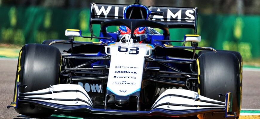 George Russell (Williams) GP da Emília-Romanha F1 2021