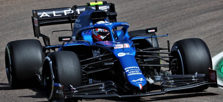 Esteban Ocon (Alpine) GP da Emília-Romanha F1 2021