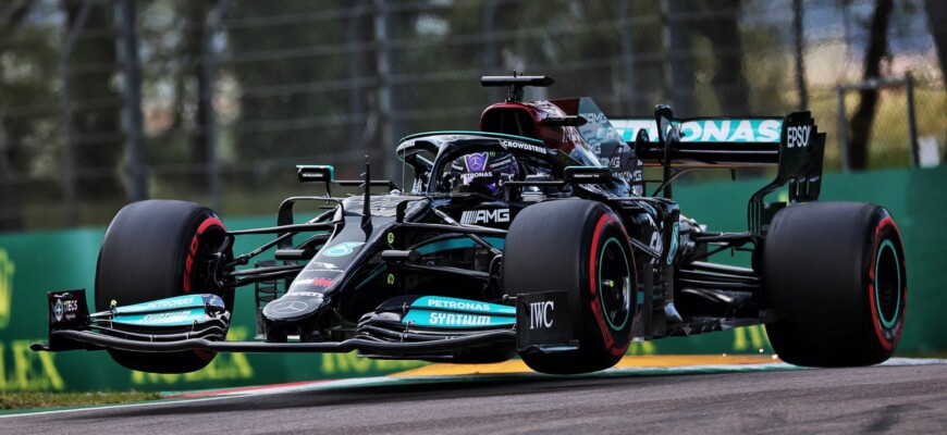 Lewis Hamilton (Mercedes) GP da Emília-Romanha, F1 2021, Ímola