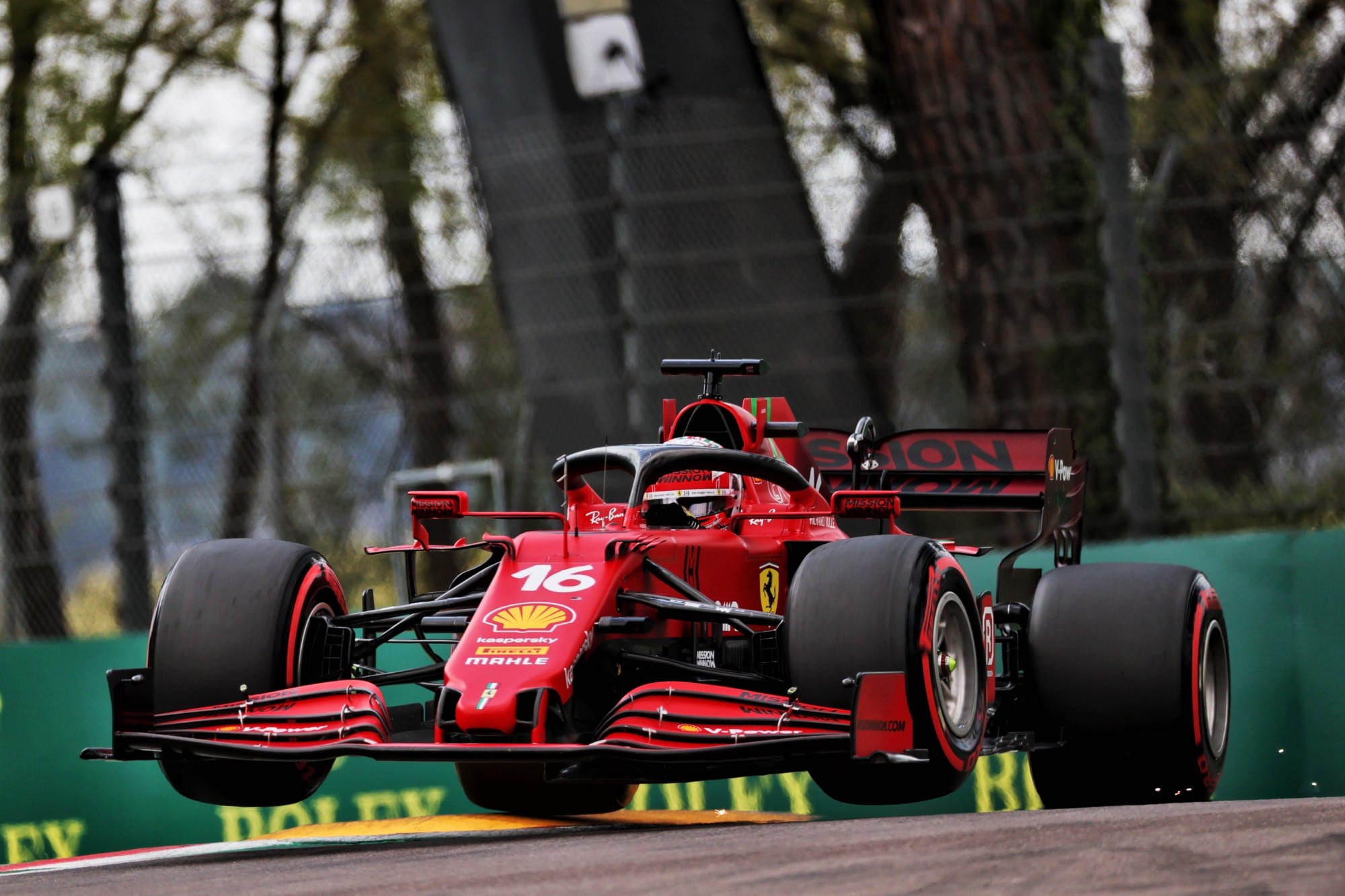 Charles Leclerc (Ferrari) GP da Emília-Romanha F1 2021