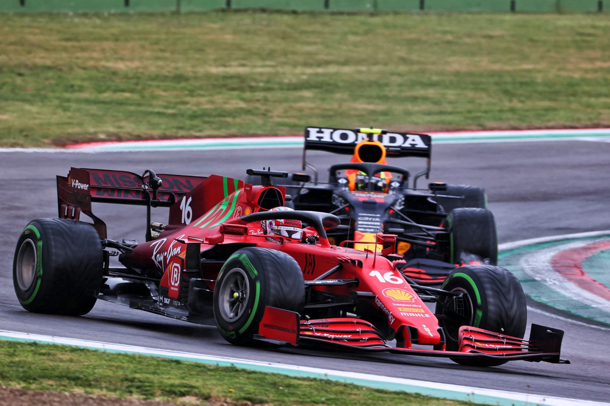 Charles Leclerc (Ferrari) GP da Emília-Romanha F1 2021 - Ímola