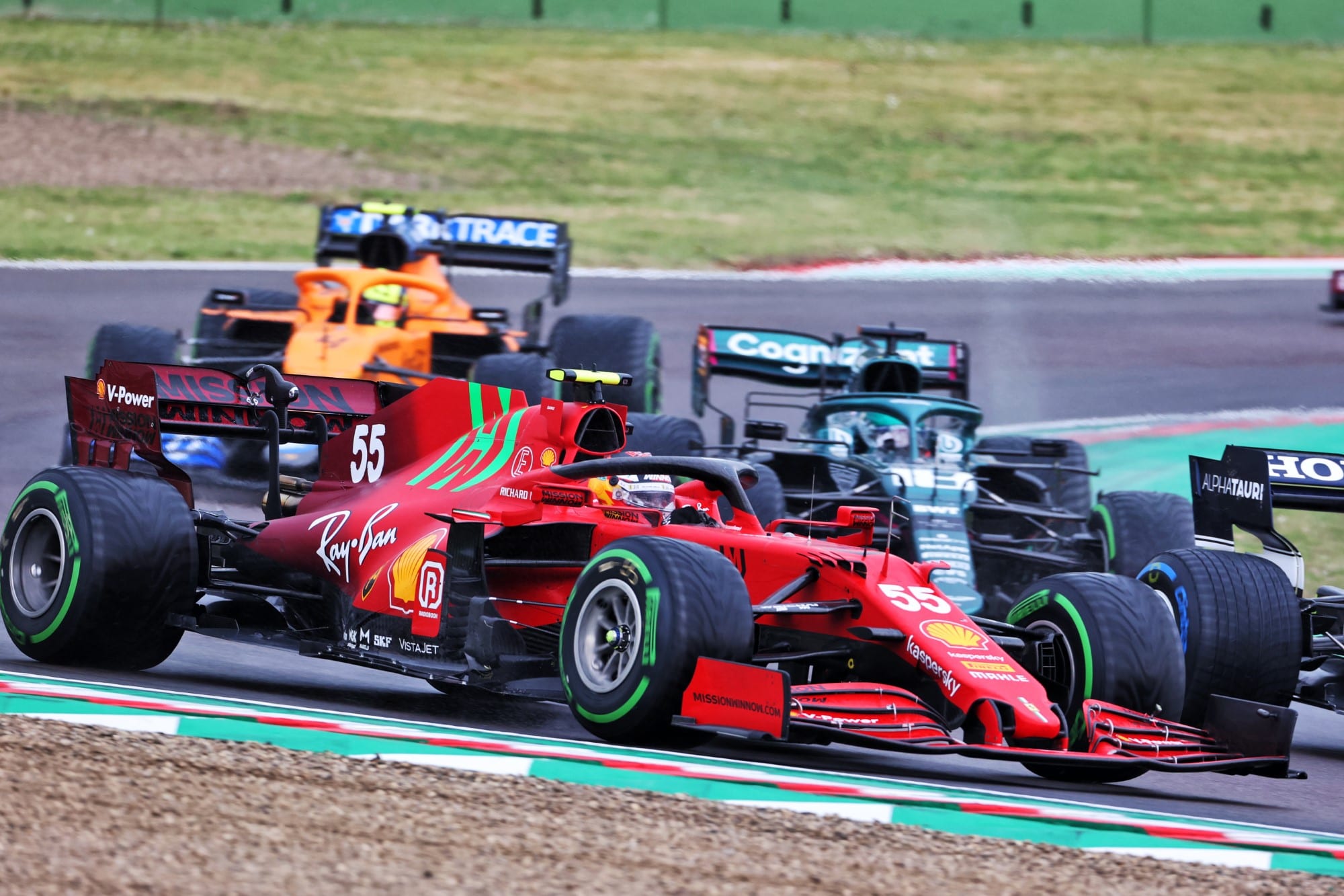 Carlos Sainz Jr (Ferrari) GP da Emília-Romanha F1 2021 - Ímola