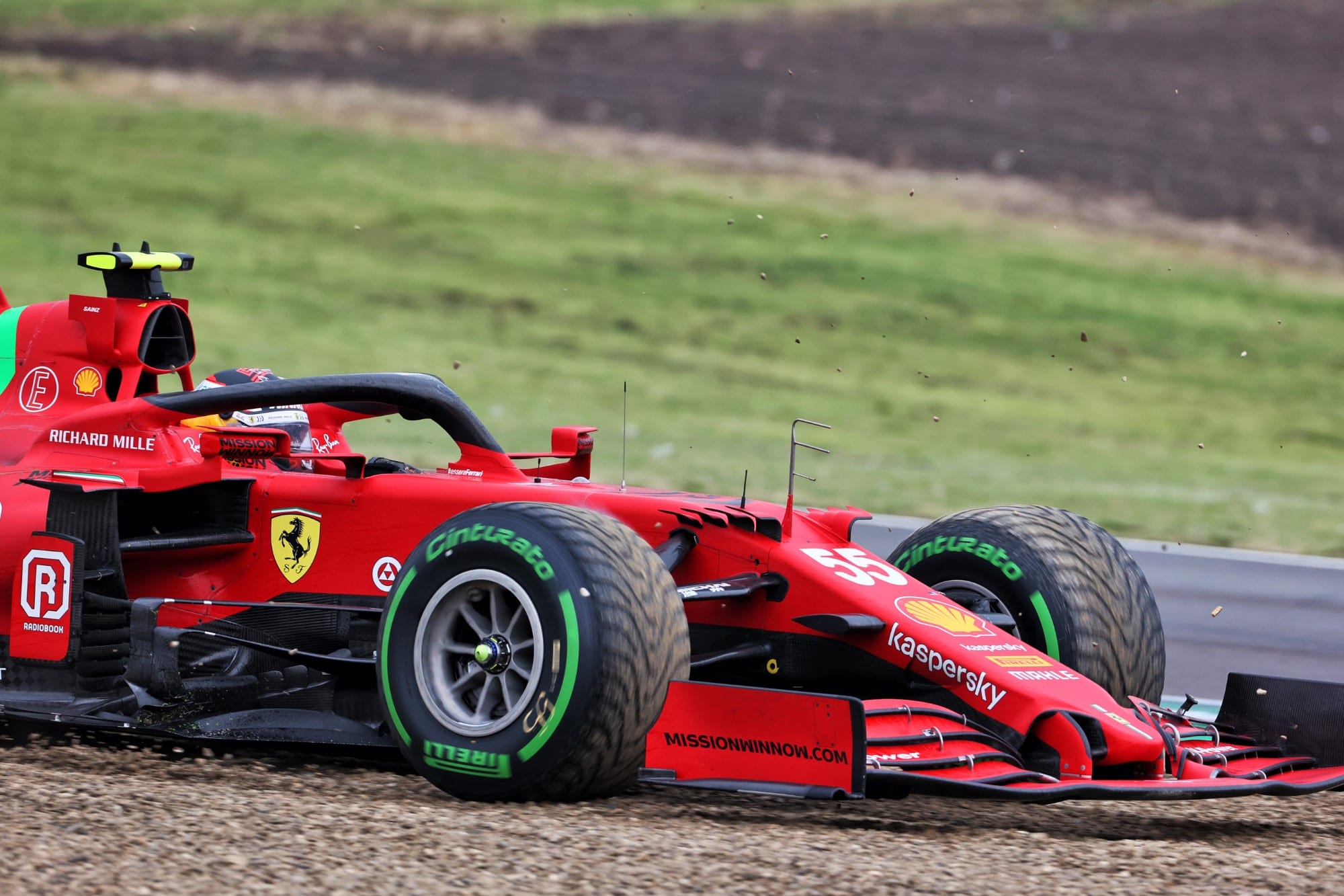 Carlos Sainz Jr (Ferrari) GP da Emília-Romanha F1 2021 - Ímola