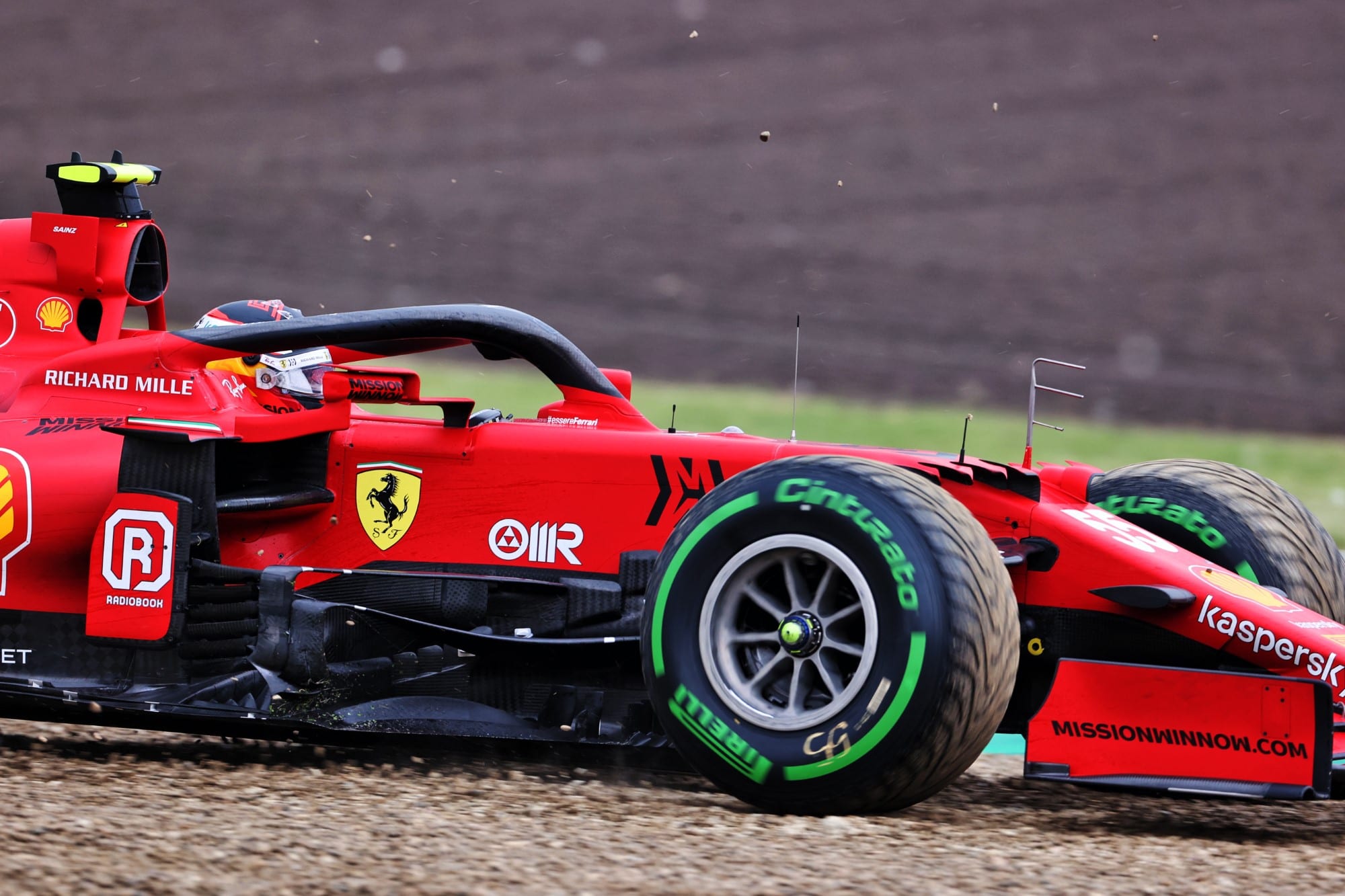 Carlos Sainz Jr (Ferrari) GP da Emília-Romanha F1 2021 - Ímola