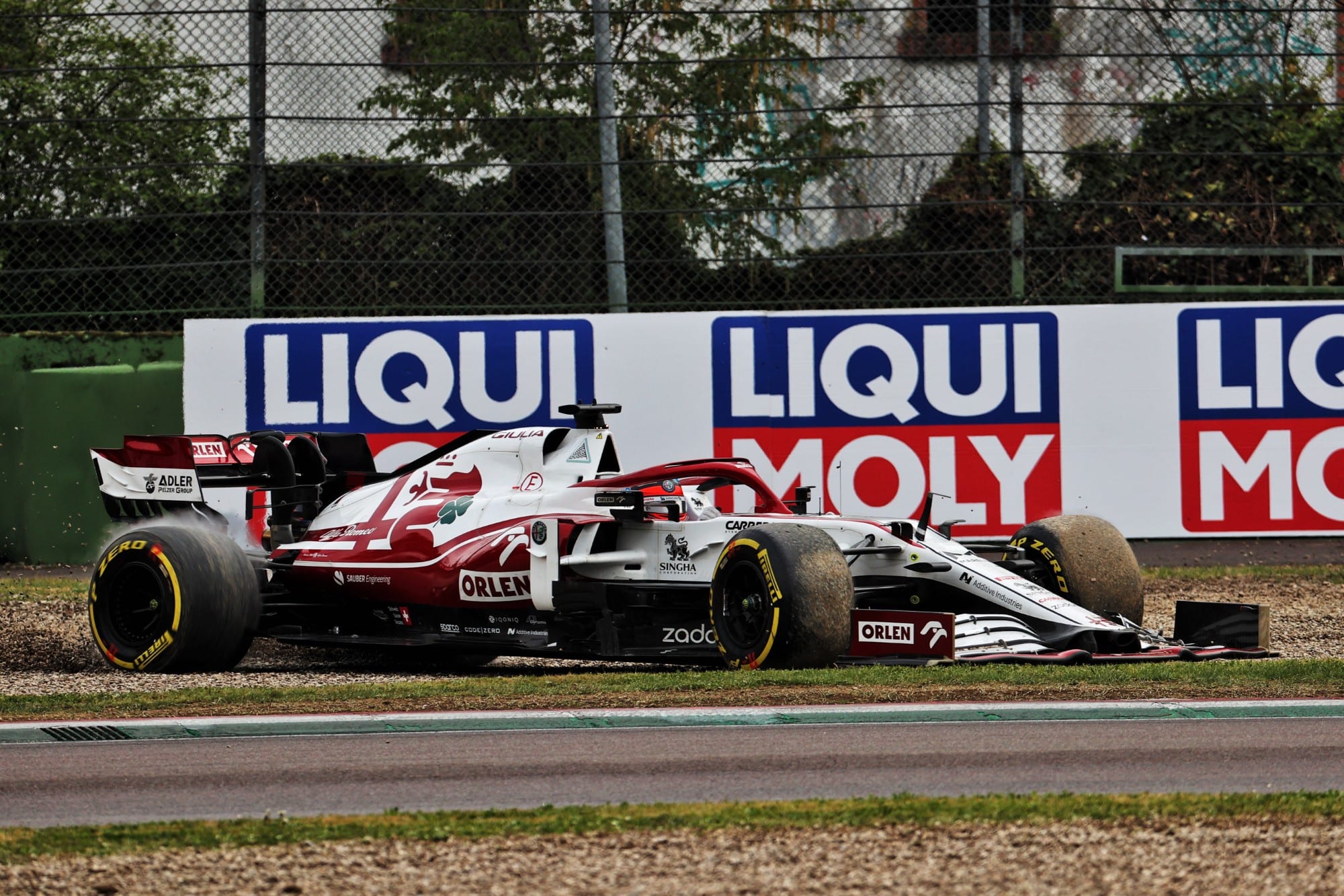 Kimi Raikkonen (Alfa Romeo) GP da Emília-Romanha F1 2021 - Ímola