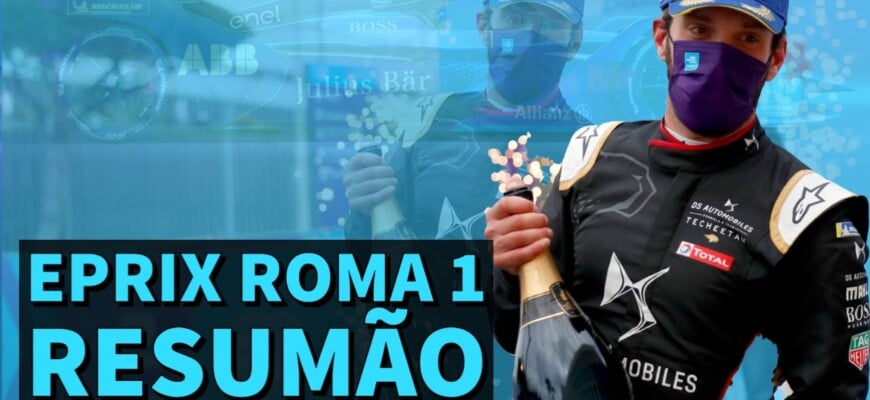 Resumo do ePrix de Roma 2021: JEV vence com dupla da Jaguar no pódio