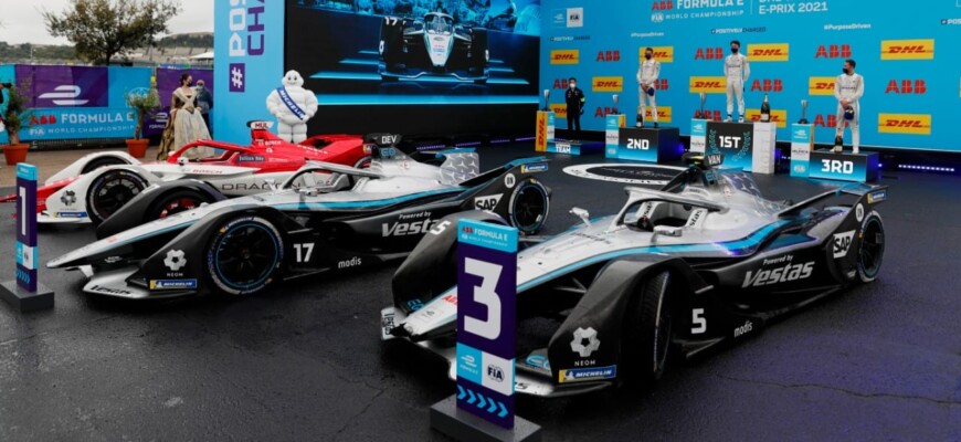 ePrix de Valência 2021 - Pódio