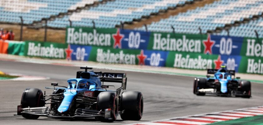 Fernando Alonso (Alpine) GP de Portugal F1 2021