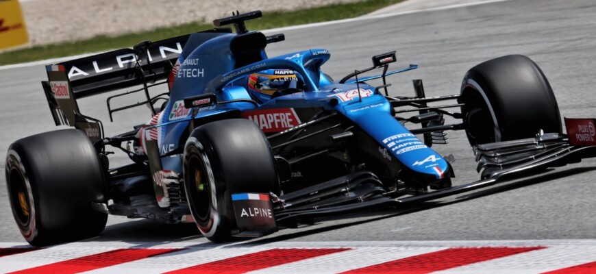 Fernando Alonso (Alpine) GP da Espanha F1 2021