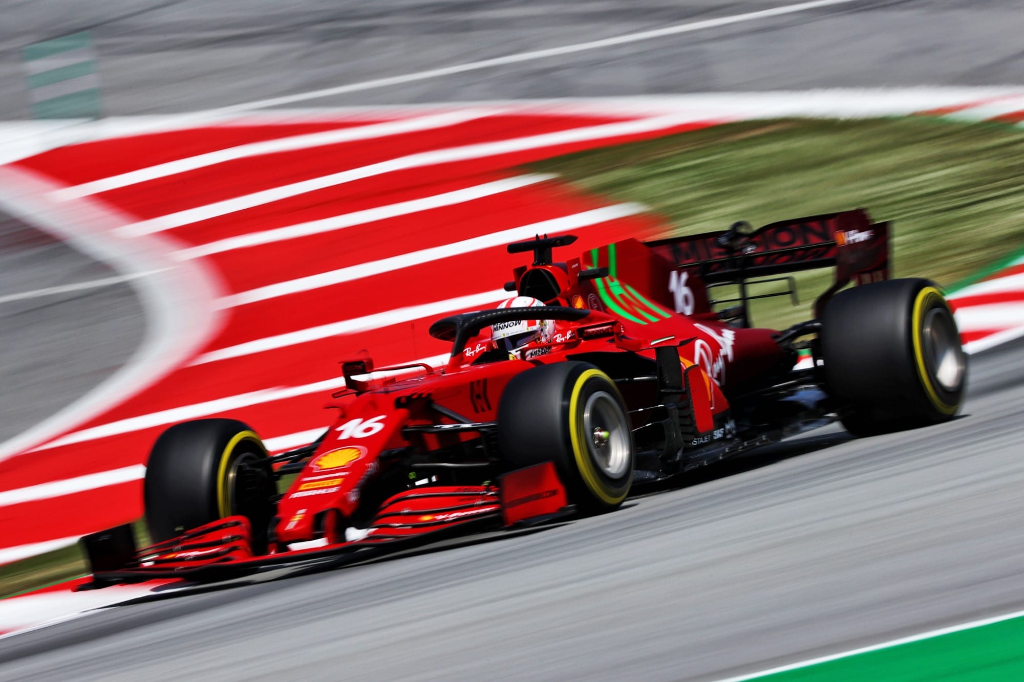 Charles Leclerc (Ferrari) GP da Espanha F1 2021