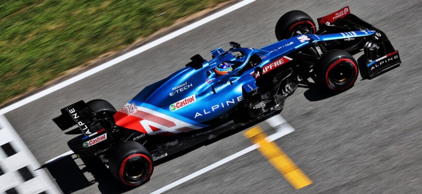 Fernando Alonso (Alpine) GP da Espanha F1 2021