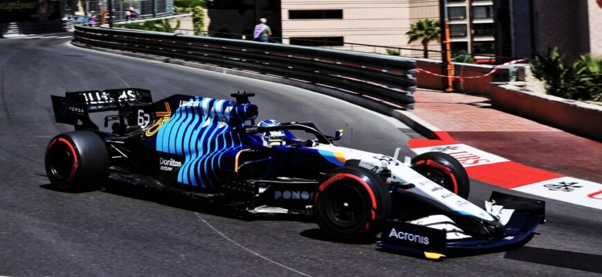 George Russell (Williams) GP de Mônaco F1 2021