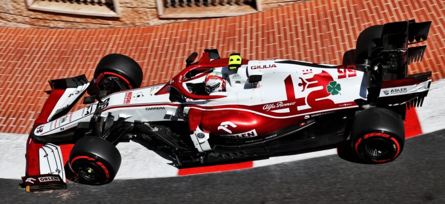 Antonio Giovinazzi (Alfa Romeo) GP de Mônaco F1 2021