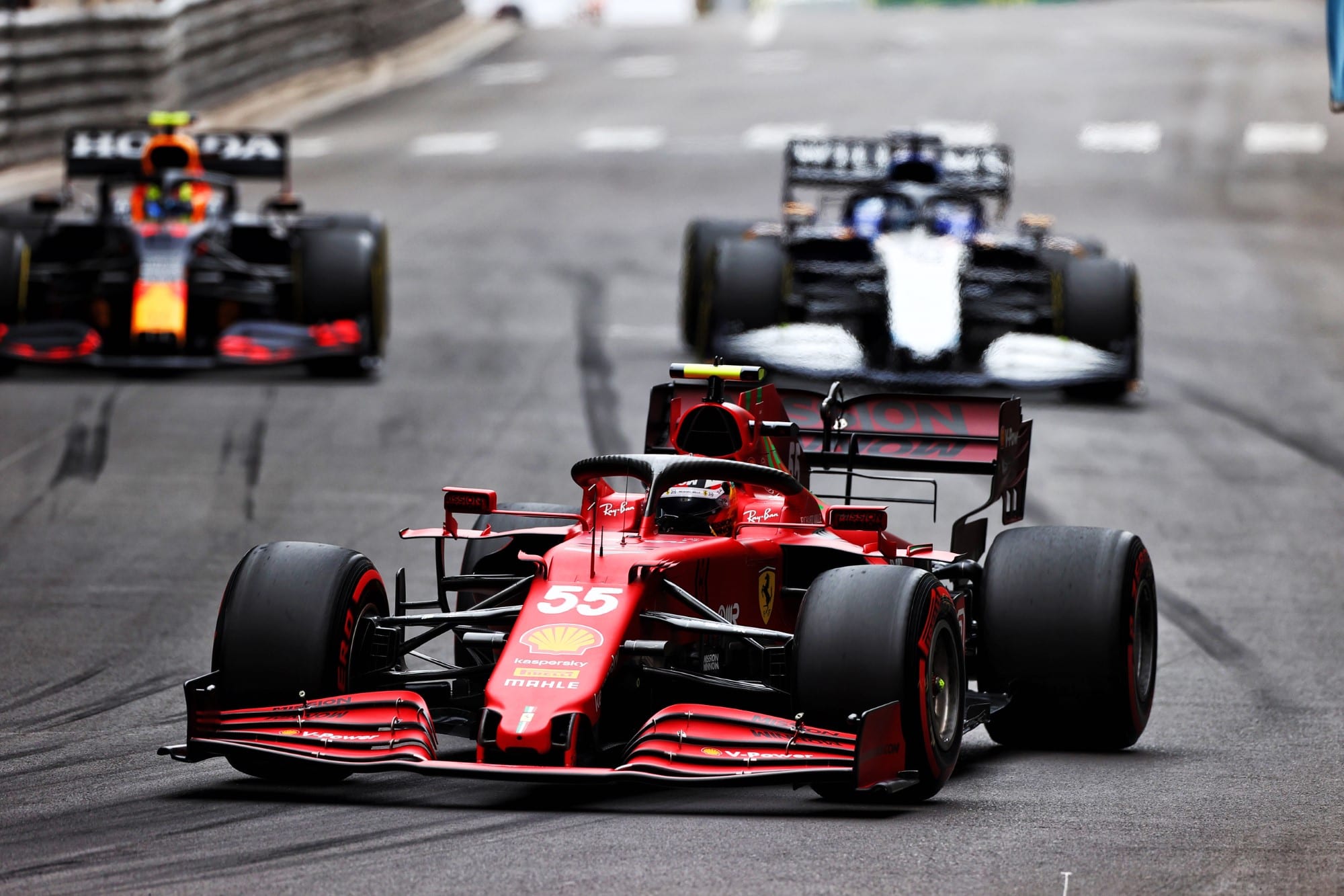 Carlos Sainz Jr (Ferrari) GP de Mônaco F1 2021