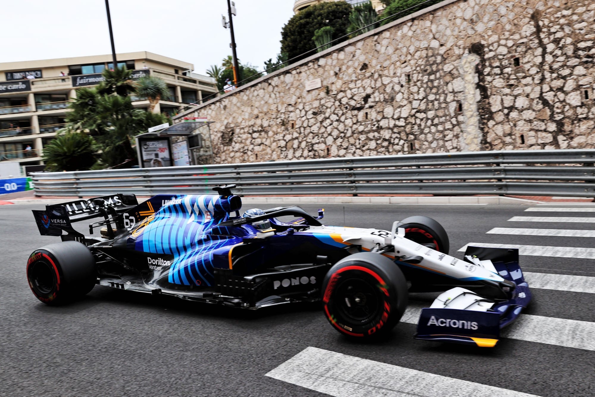 George Russell (Williams) GP de Mônaco F1 2021