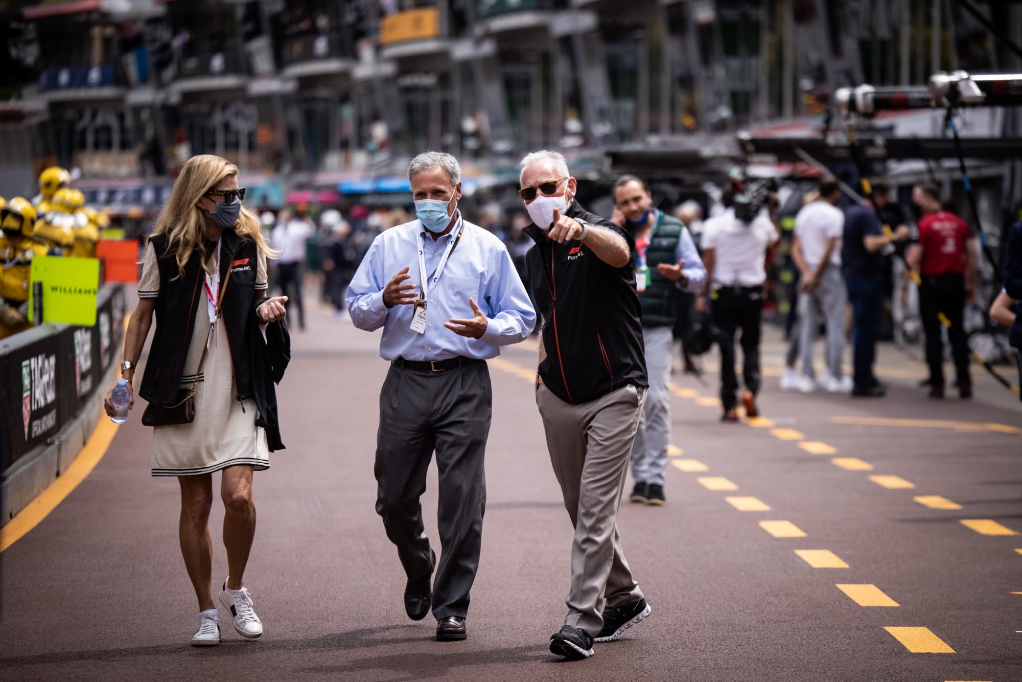 Chase Carey e Greg Maffei (F1) GP de Mônaco F1 2021