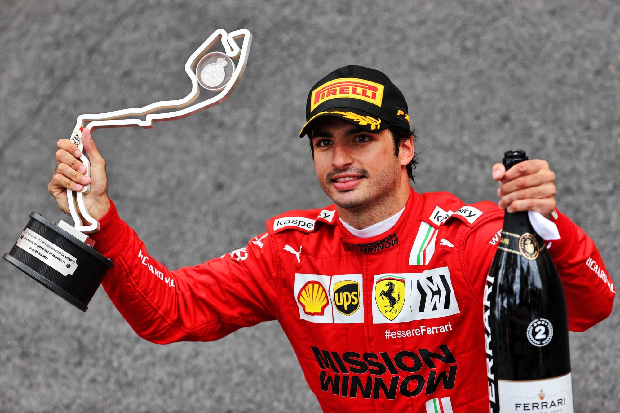 Carlos Sainz Jr (Ferrari) GP de Mônaco 2021 de F1