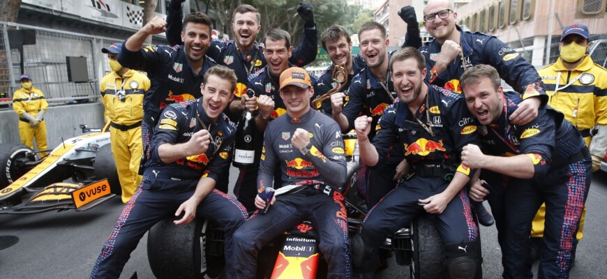 Max Verstappen (Red Bull) GP de Mônaco 2021 de F1